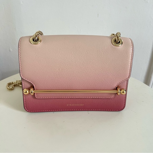 Strathberry Mini East/West Leather Shoulder Bag - Picture 7 of 12